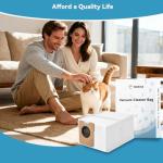 6 Pack Dust Bags for Eufy C20, C10 Vacuums