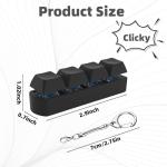 Keyboard Fidget Toy Set - Clicky and Portable