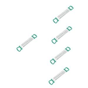 Kisangel 5pcs Chest Expander for Home Workouts