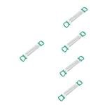 Kisangel 5pcs Chest Expander for Home Workouts
