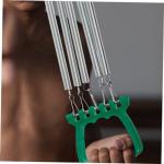 Kisangel 5pcs Chest Expander for Home Workouts