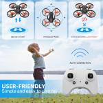 MOOIEPOP Kids Mini Drone with LED Lights