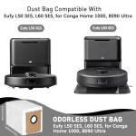 6 Pack Disposable Dust Bags for Eufy L60 and L50