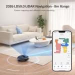 Lubluelu 2-in-1 Robot Vacuum with Mop