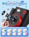 MYSTILUCK Kids Instant Print Camera with Accessories