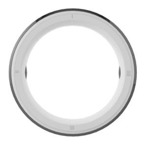 Smart Ceramic Ring Fitness Tracker with Card Holder