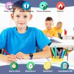 Focwony Kids Waterproof Fitness Tracker Watch - Deep Blue