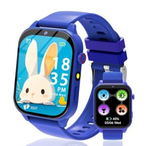 Kids Smart Watch Fitness Tracker with DIY Faces
