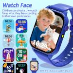 Kids Smart Watch Fitness Tracker with DIY Faces