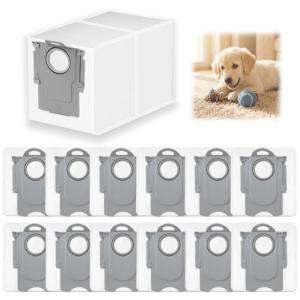12-Pack Dust Bags for Roborock Qrevo Series