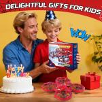 Dolanus Toys for 8 9 10 11 12 Year Old Boys: Spider Mini Drone LED RC Plane for Kids Beginners, Gifts for Age 3-8 Years-Olds Christmas Birthday Present, Remote Control Quadcopter Indoor Outdoor