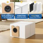 16 Pack Omni C20 Dust Bag Compatible with Eufy Omni C20/C10 Robot Vacuum Cleaner, 3.2L Omni C10 Dust Bag with 3 Stages Filtration Replacement Bag