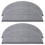 VIEWALL4 Pack Wipes for Roborock Q10 S5/Q10 S5+ Robot Vacuum Cleaner, Microfibre, Soft, Washable and Reusable, Replacement Mop