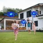 UFO Drone Flying Helicopter Toy For Kids 360°Hands-Free Motion Sensor with Cool LED Lights Hand-Operated Flying Toy Gift for Boys Girls 6-14 Years Easy Indoor Play