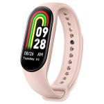 Fitness Activity Trackers with All-Day Heart Rate Blood Pressure Blood Oxygen Sleep Monitoring Step Running Calorie Counter IP67 Waterproof Pedometer Sports Watch for Women Men Kids Seniors Pink