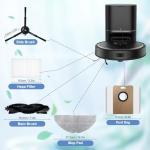 Jegehoyo Accessories Kit for Tapo RV30 Max Plus/Tapo RV30 Max/Tapo RV20 Max Plus/Tapo RV20 Max Robot Vacuum Replacement Parts