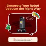 eufy Robot Vacuum Stickers, Bonus Item, Not for Sale, Removable Adhesive Sticker, Decorate Your Robot Vacuum, 5 Sheets