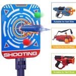 Electronic Digital Target for Nerf, Boys Toys Age 3 4 5 6 7 8 9 Shooting Game Auto Reset Targets with Foam Bullets Kids Birthday Gifts Stocking Fillers for 3-10 Year Old Teen Boys