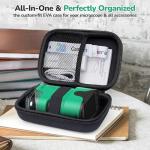 1000X Handheld Digital Microscope for Kids - 4K 2.0" Screen, Rechargeable Mini Labster Portable Pocket Scope, Includes Slides Kit - Science Gadget Edu Gift for Children Ages 4-12 (Green)