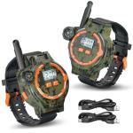 Kids’ Rechargeable Walkie Talkies – 2 Pack