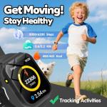 Kids Smart Watch Fitness Tracker with Games and Camera