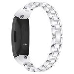 Silver Bling Rhinestone Metal Band for Inspire Fitness Tracker