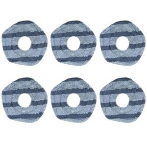 Reusable Mop Pads for Eufy Robot Vacuums - 6 Pack