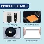 Magnetic Smart Watch Charger - 2 Pack USB Cables