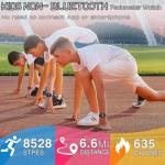 Focwony Kids Digital Fitness Tracker Watch - Black