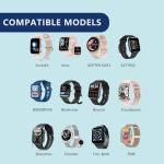 Magnetic Smart Watch Charger - 2 Pack USB Cables