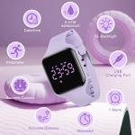 Kids' Waterproof Fitness Tracker Sports Watch
