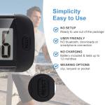 3D Walking Pedometer with Clip and Large Display
