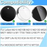 Replacement Side Brushes for Lefant & OKP Vacuums