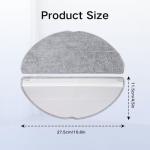 6 Mop Pads for Roborock and Tapo Vacuums