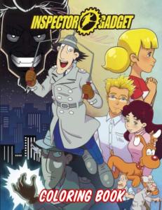 Inspector Gadget Coloring Book with Jumbo Pages