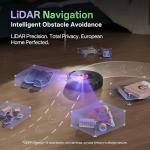Vexilar Robot Vacuum and Mop with LiDAR Navigation