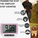Portable Fitness Tracker Pedometer for Everyone