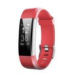 Smart Fitness Tracker Bracelet for All Ages - Red