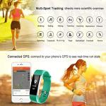 Smart Fitness Tracker with Heart Rate Monitor - Green