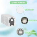 WAIKAS 6 Dust Bags for Roborock and Qrevo