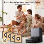 12 Disposable Dust Bags for Eufy Robot Vacuums