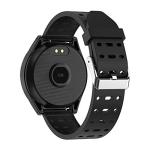 HUYA Waterproof Smart Fitness Tracker Watch, Black