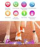 Bluetooth Fitness Tracker & Heart Rate Monitor Bracelet