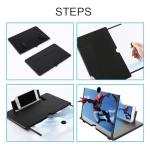 14-Inch 3D HD Phone Screen Magnifier for Smartphones