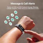 Runlio 2025 Fitness Tracker with Heart Rate Monitor