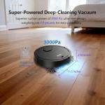 3-in-1 Robot Vacuum with 2000Pa Suction Power