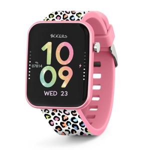 Tikkers Kids 13 Leopard Smart Watch with Fitness Tracker