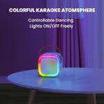 Bluetooth Karaoke Machine for Kids with 2 Microphones