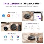 MONSGA MS1 Robotic Vacuum and Mop Cleaner