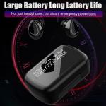 Bluetooth 5.3 Waterproof Wireless Earbuds with Deep Bass